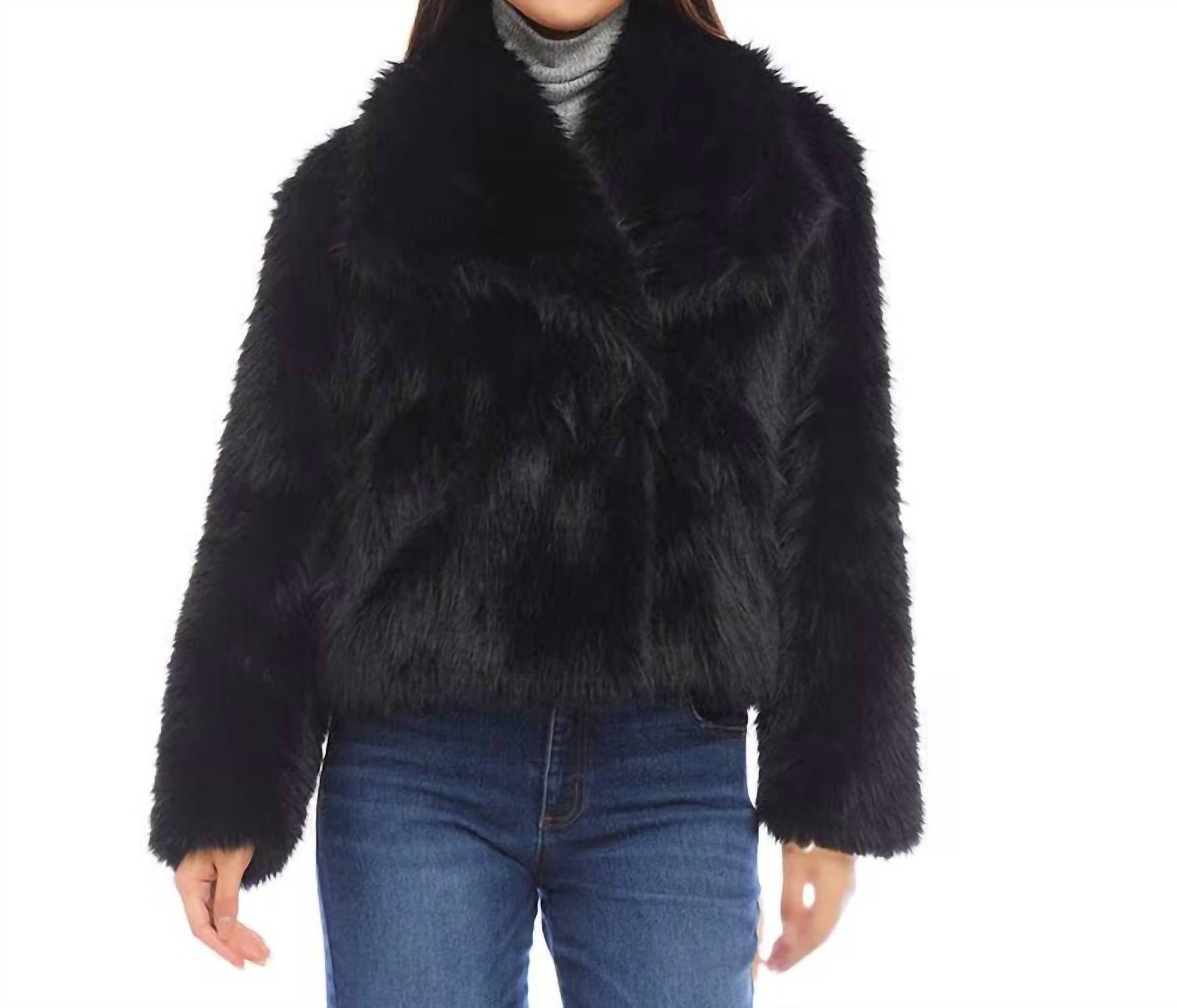 Karen Kane - Flanna Faux Fur Coat