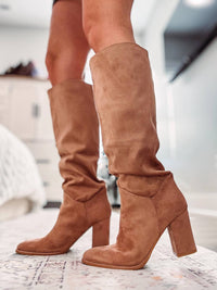 Miim - Women's Fynn Classic Stacked Heel Knee-high Boots