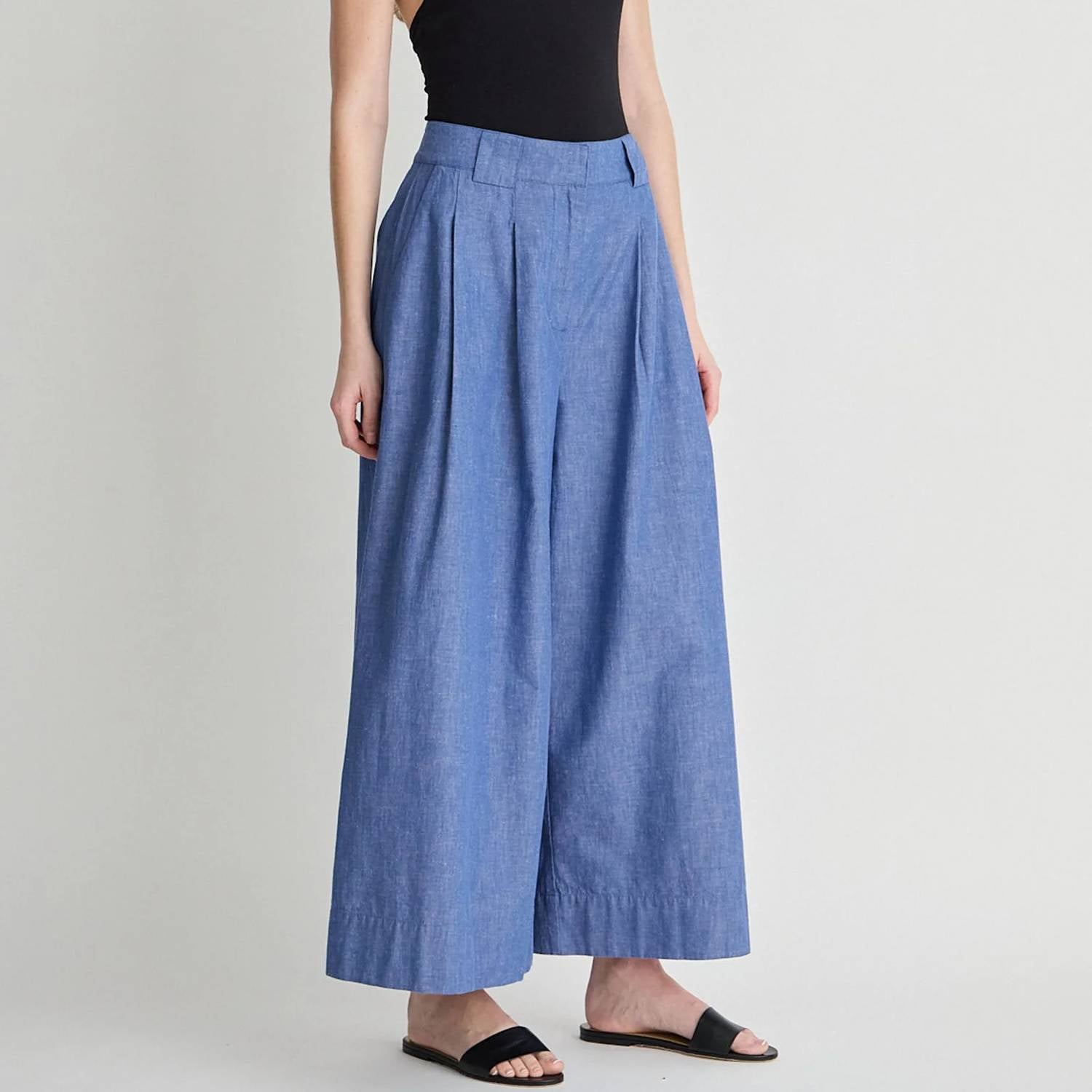 Apiece Apart - Midrise Palazzo Pants
