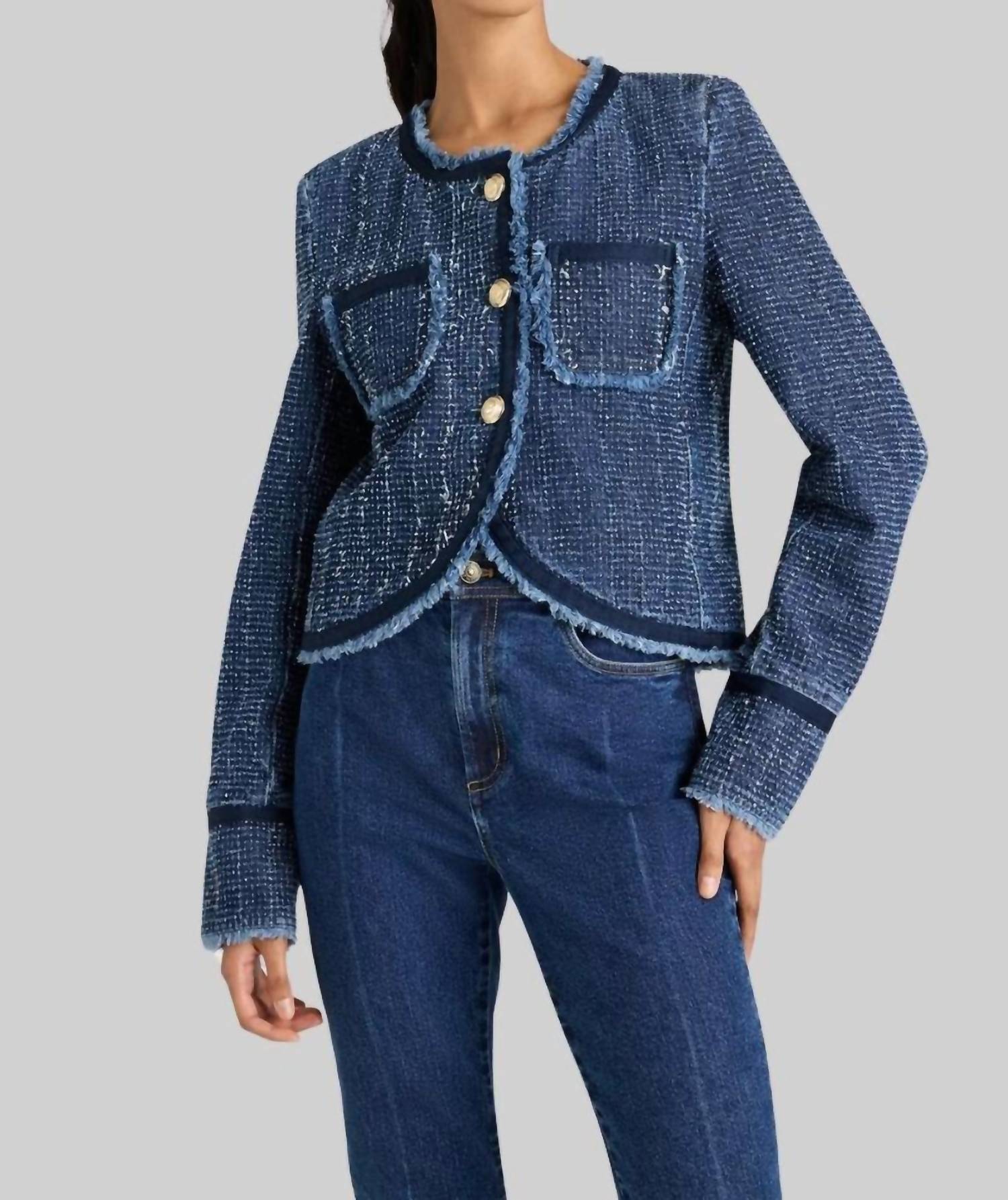 Cinq A Sept - Boucle Denim Zanda Jacket