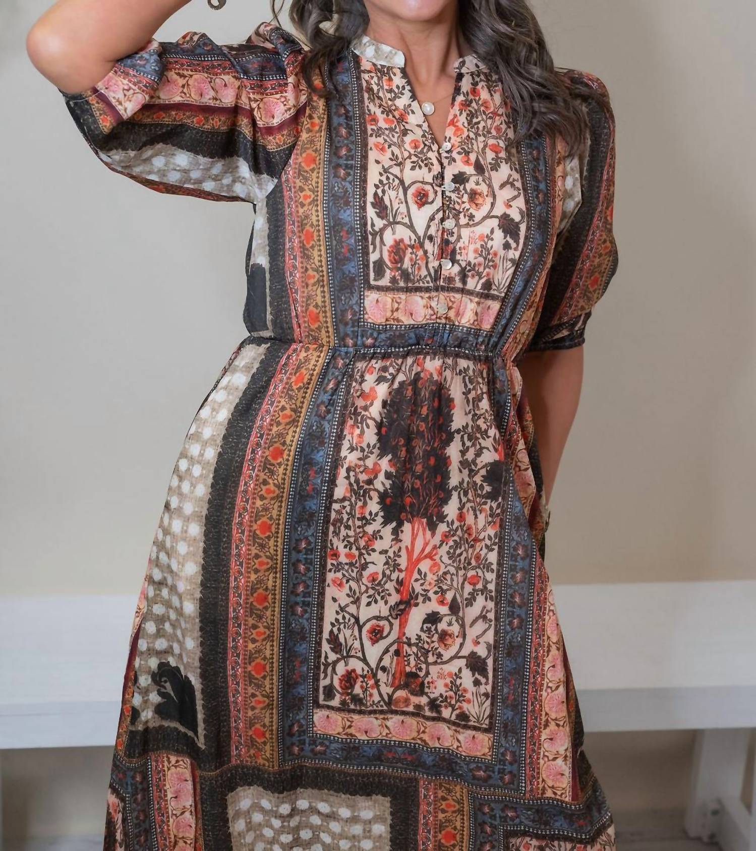Polagram - Sigourney Patchwork Dress