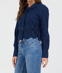 Dear John Denim - Miranda Cropped Button Down Shirt