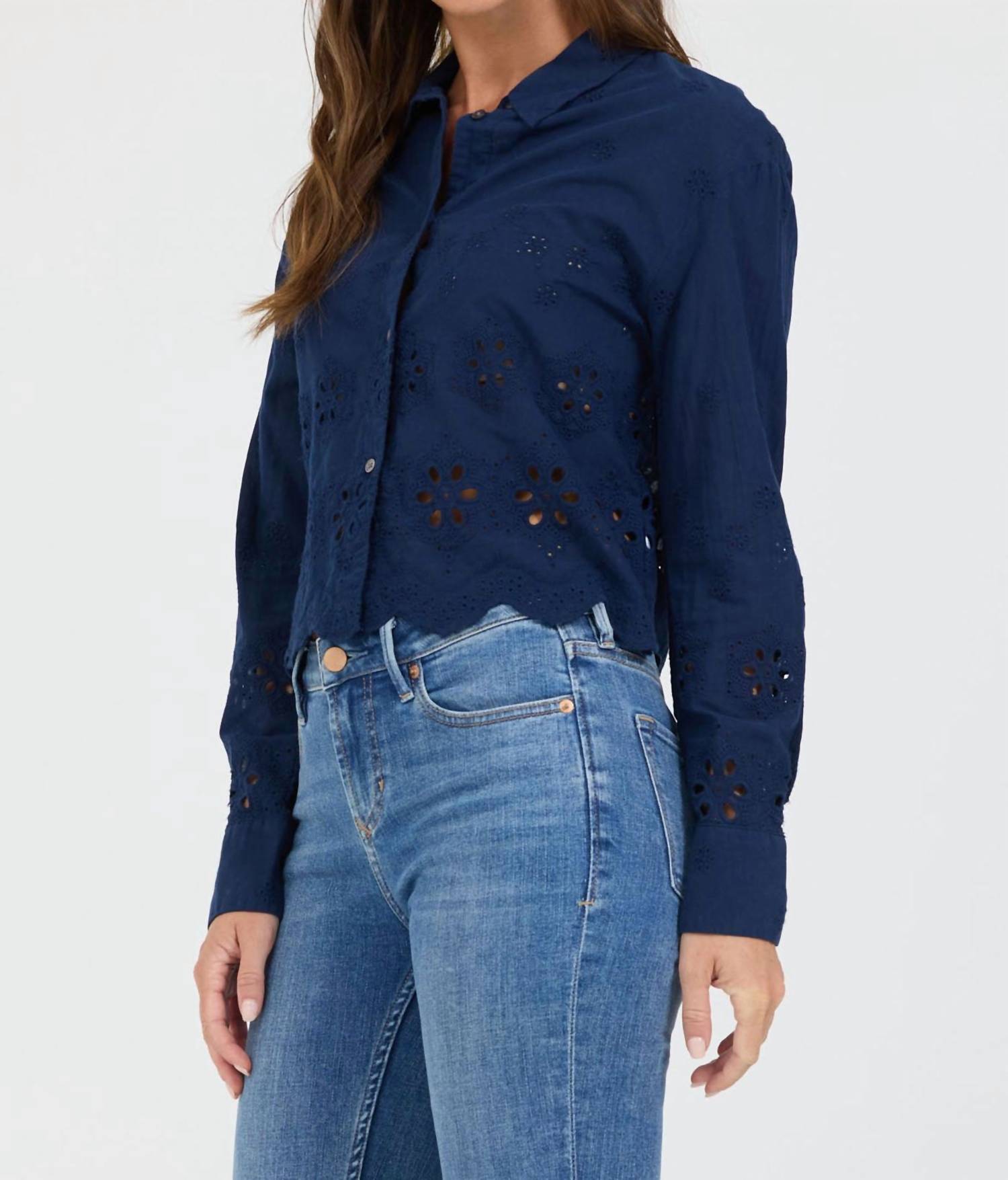 Dear John Denim - Miranda Cropped Button Down Shirt