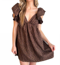 Day + Moon - Floral Jacquard Babydoll Dress