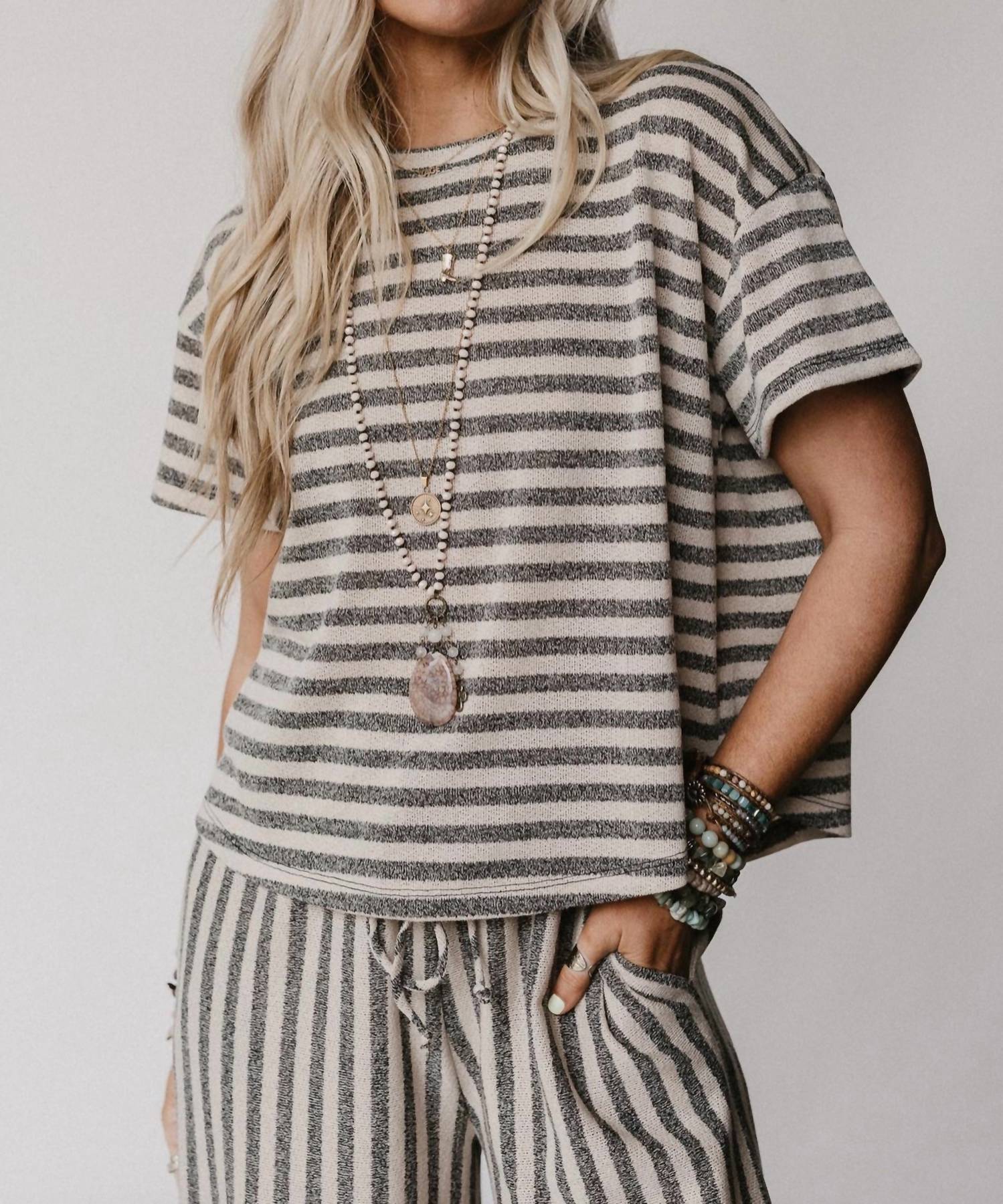 Three Bird Nest - Ibiza Breeze Striped Top