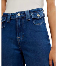 Free People - Kellee High Waist Wide Leg Palazzo Jeans