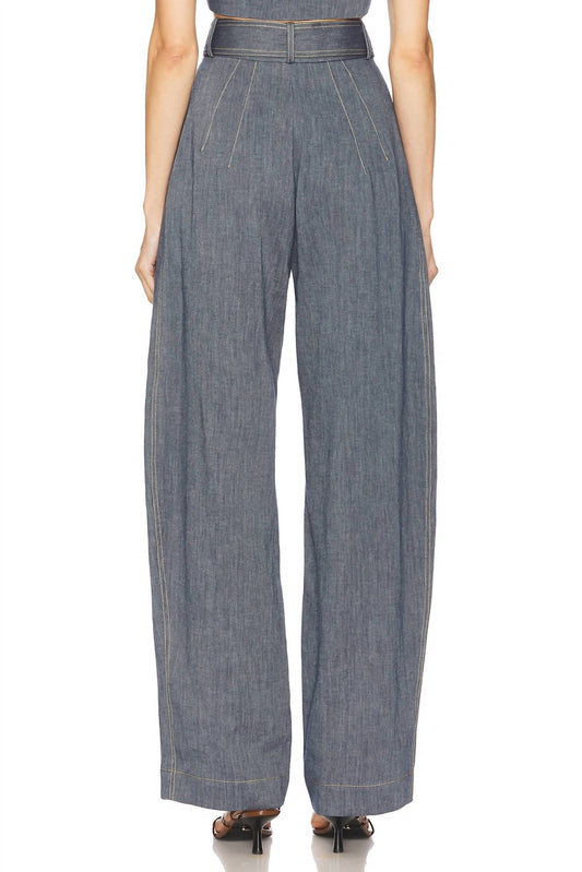 Matthew Bruch - Pleated Barrel Trouser