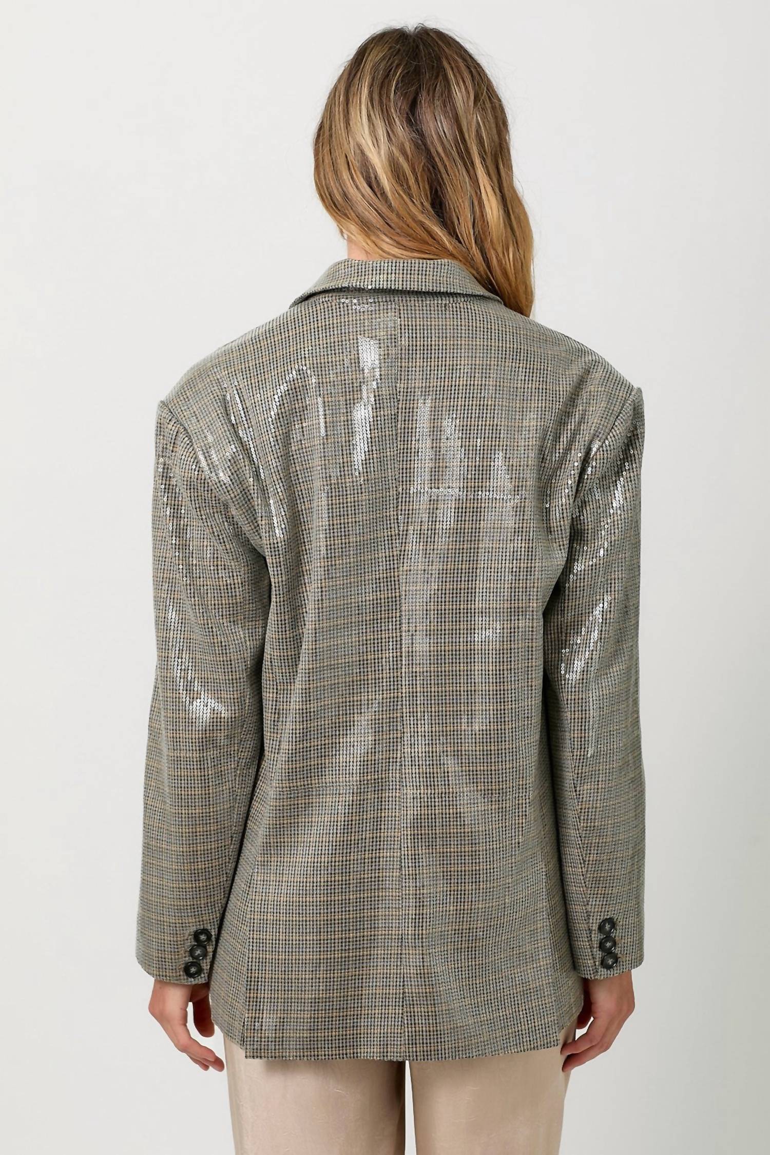 Mystree - Shiny Oversized Blazer