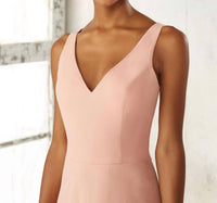 Morilee - Sleeveless A-line Chiffon Bridesmaids Dress