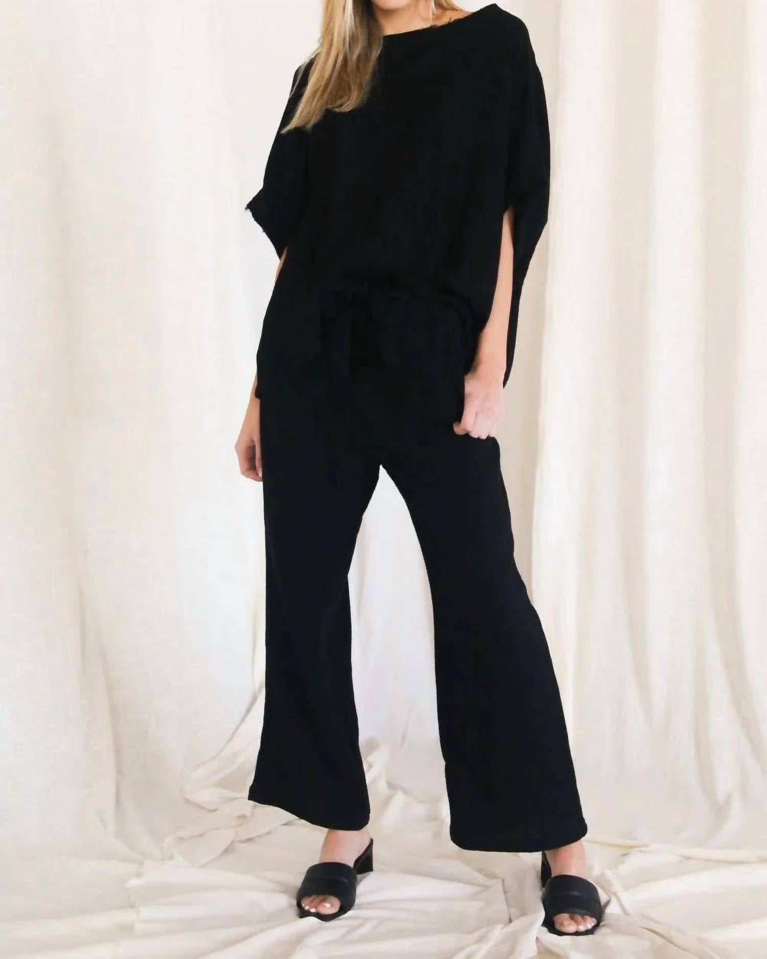 Before You Collection - Gauze Waist Tie Pants