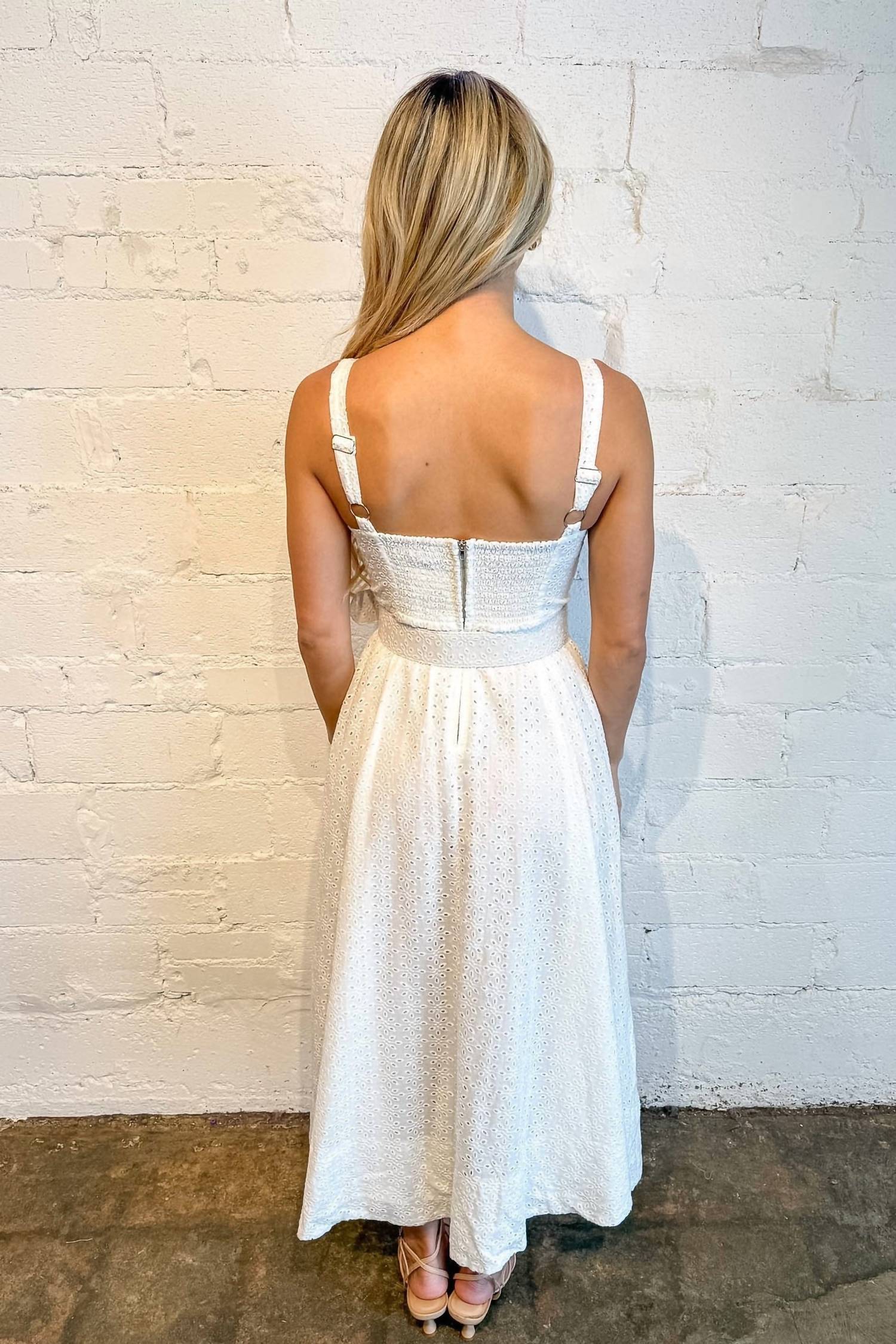Sky To Moon - Delicate Blooms Midi Dress