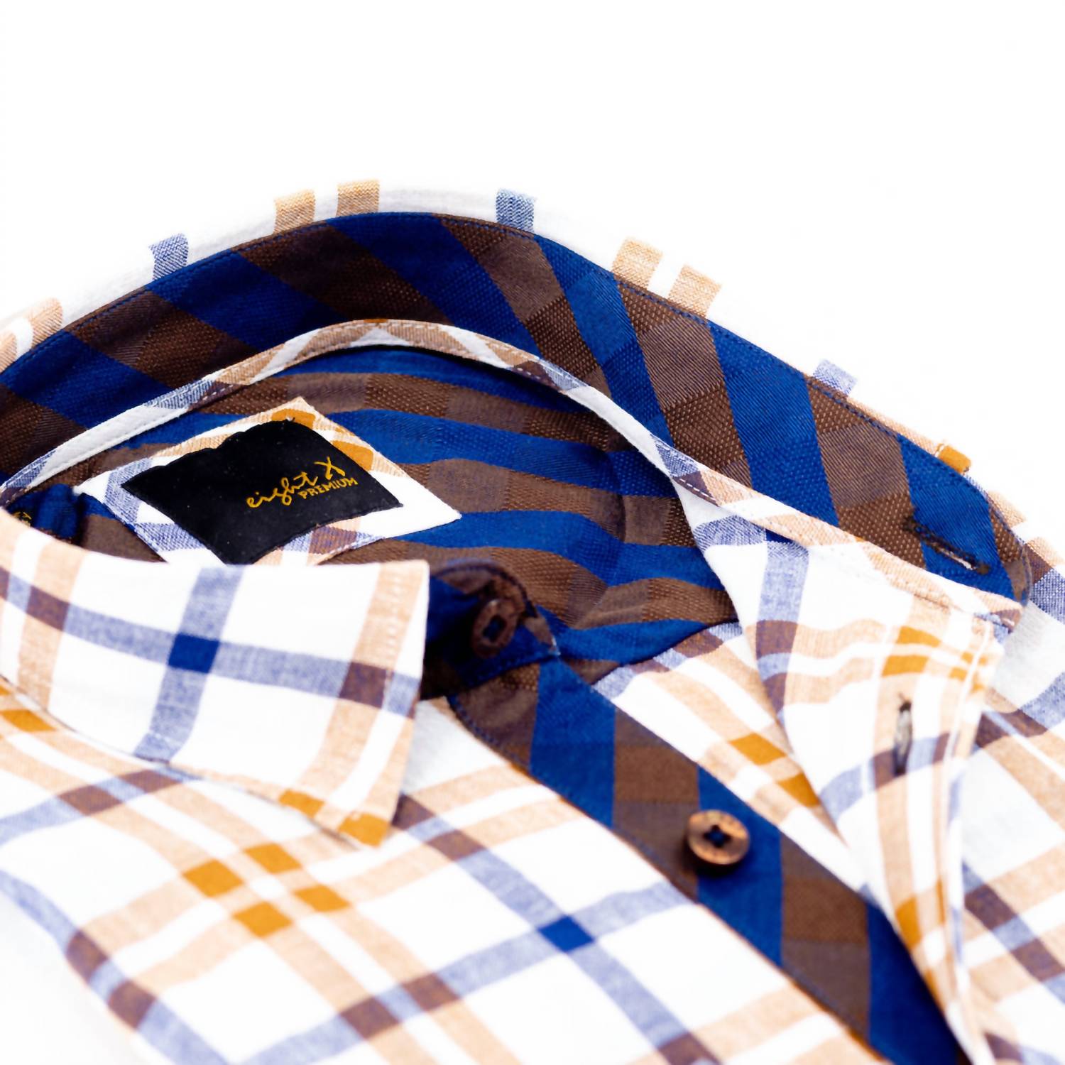Eight X - Men's Plaid Shirt