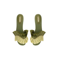 Larroude - Women's Ivy Fringe Flat