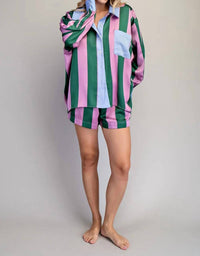 Ee:Some - Striped Pajama Set