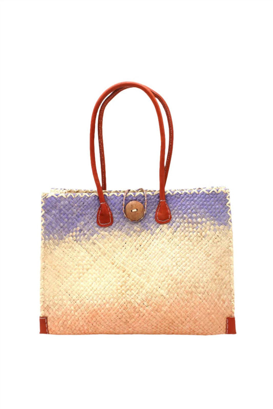 Shebobo - Women's Large Zafran Holden Ombre Straw Beach Bag