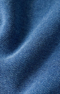 Z Supply - Curran Knit Denim Cropped Sweatshirt