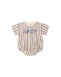 Rylee + Cru - Baby Boys Relaxed Bubble Romper