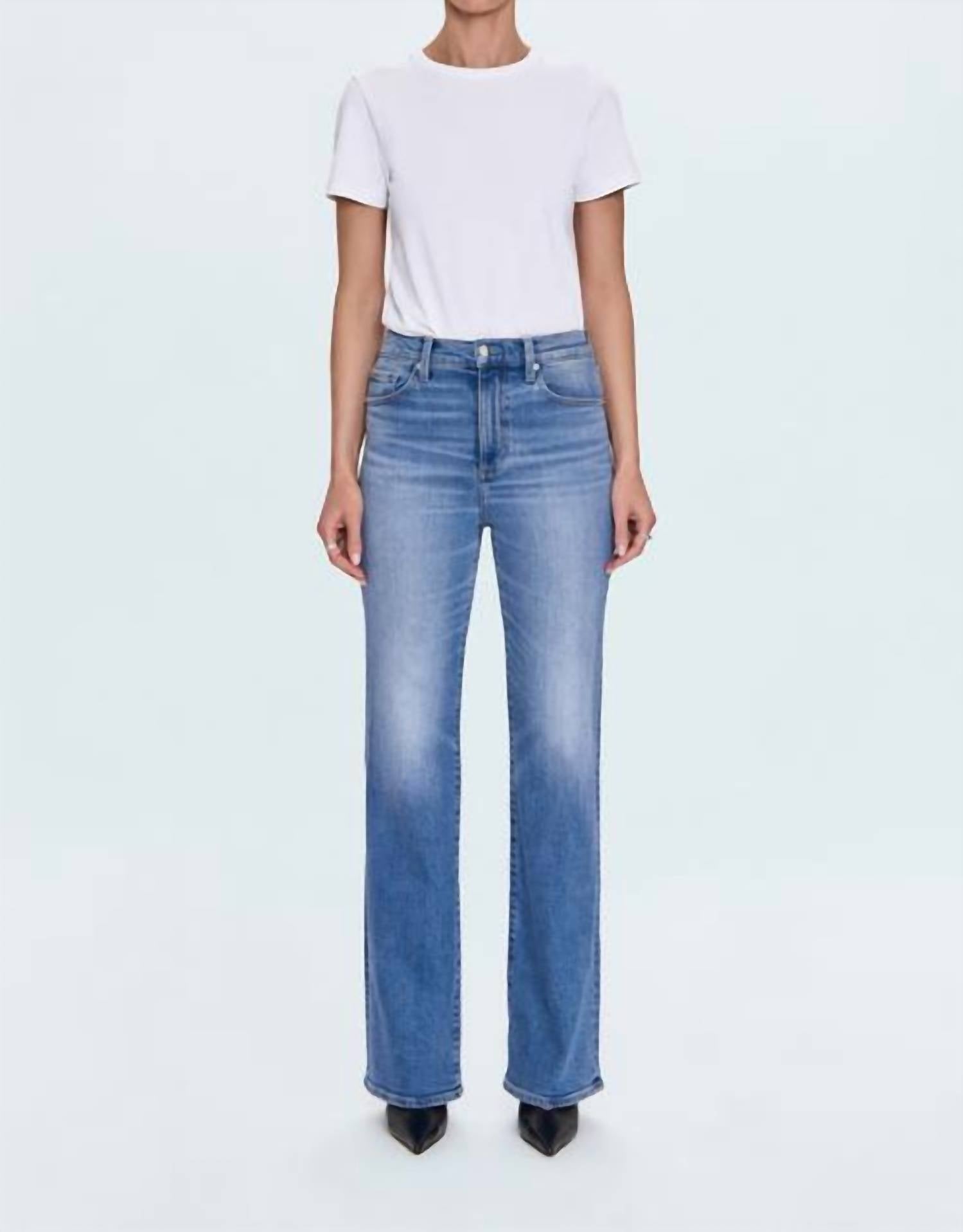 Pistola - Evie High Rise Slim Bootcut Denim Jeans