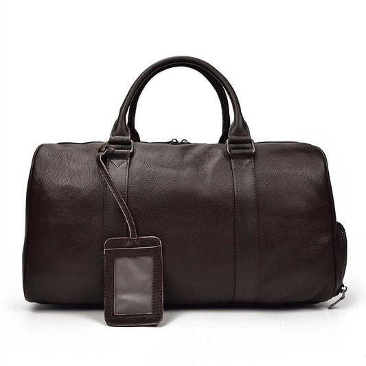 Steel Horse Leather - Men's Endre Weekender Vintage Leather Duffle Bag