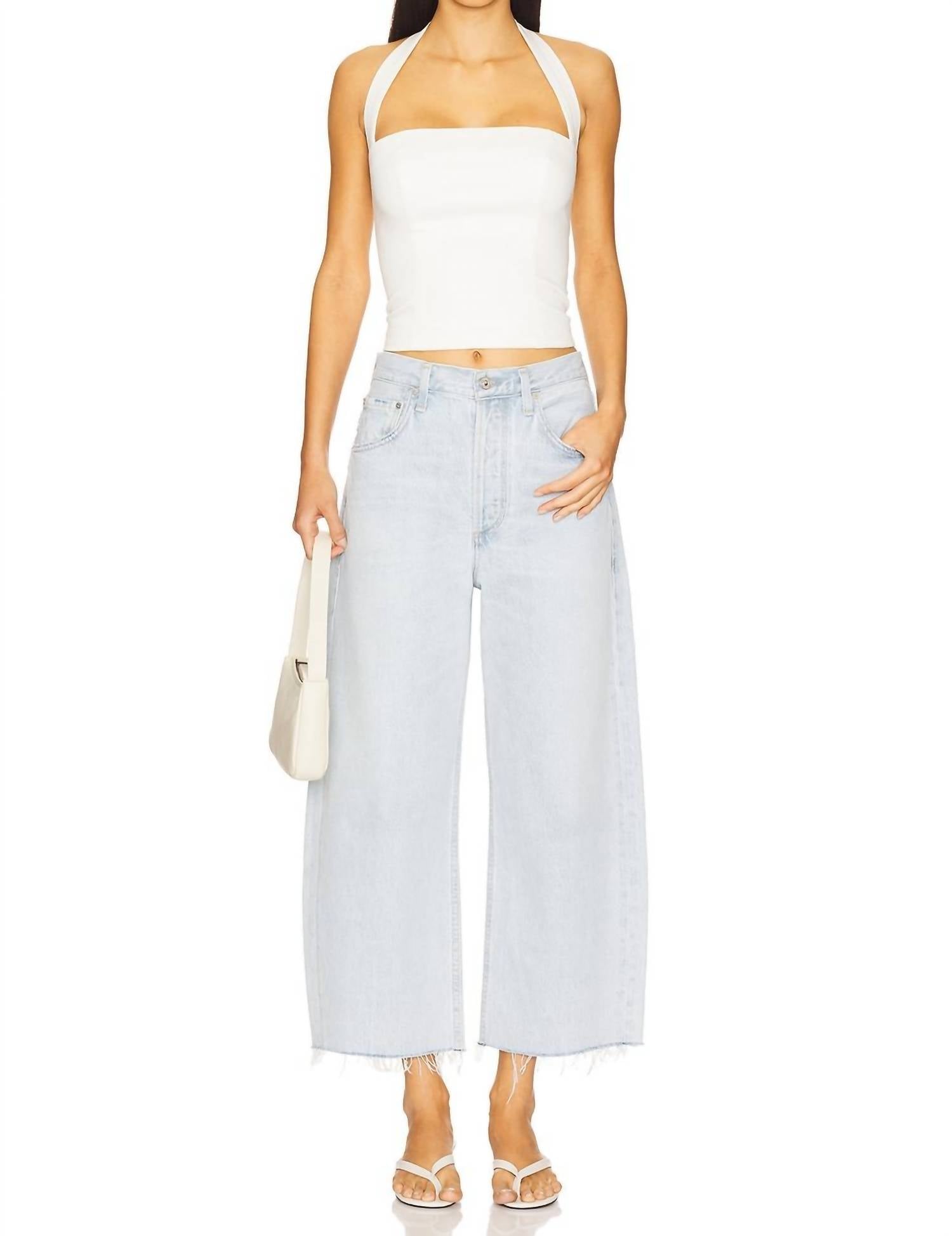Citizens Of Humanity - Ayla Raw Hem Cropped Jeans