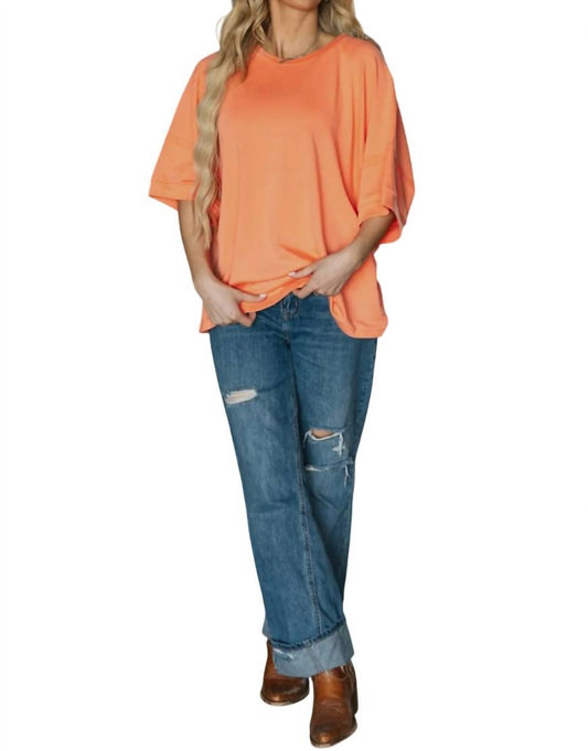 Andree By Unit - Relaxed Fit Terry Top - Plus