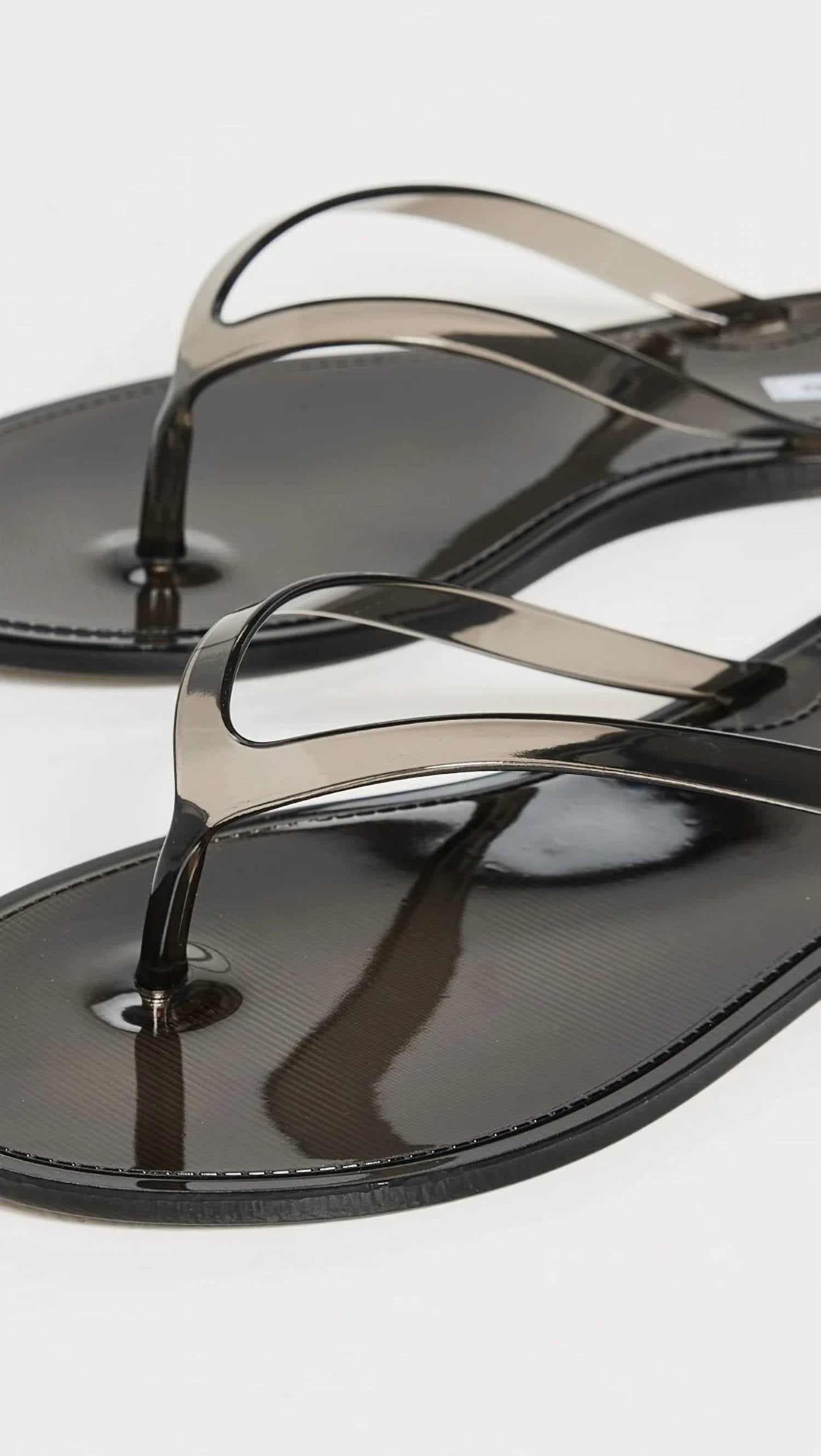 Black Suede Studio - Women's Crystal Sandal