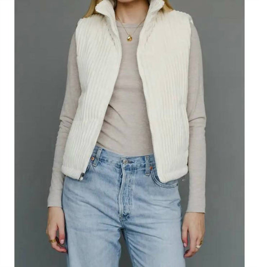 Panache Apparel - Bean Corduroy Vest