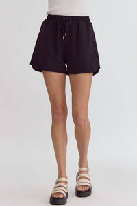 Entro - Putting Sugar on Me Ribbed Shorts