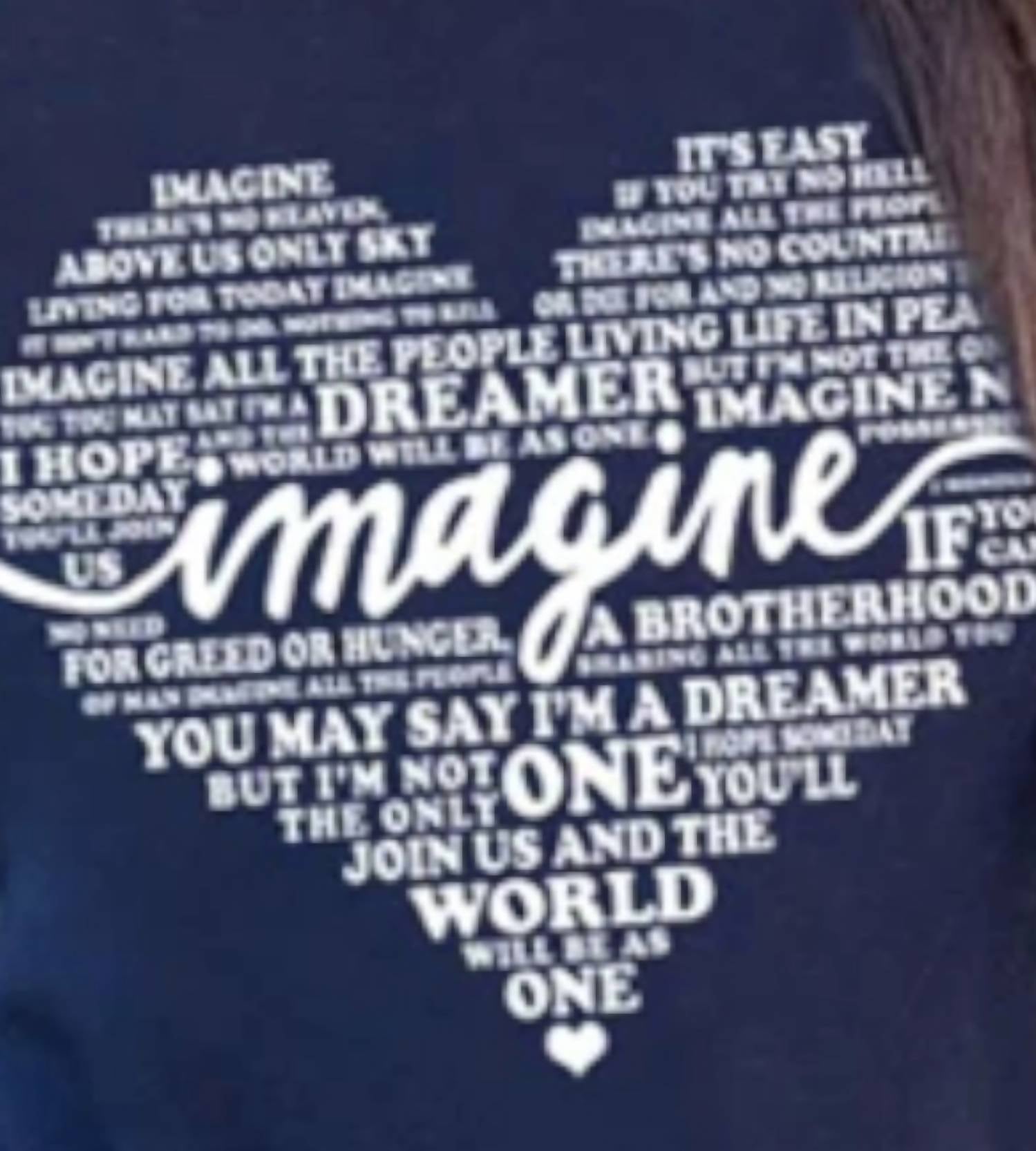 Bird & Vine - Imagine Long Sleeve Tee