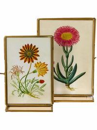 Two'S Company - Floral Reversible Photo Frame - Two Piece Set