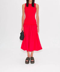 Simon Miller - Yanez Poplin Combo Dress