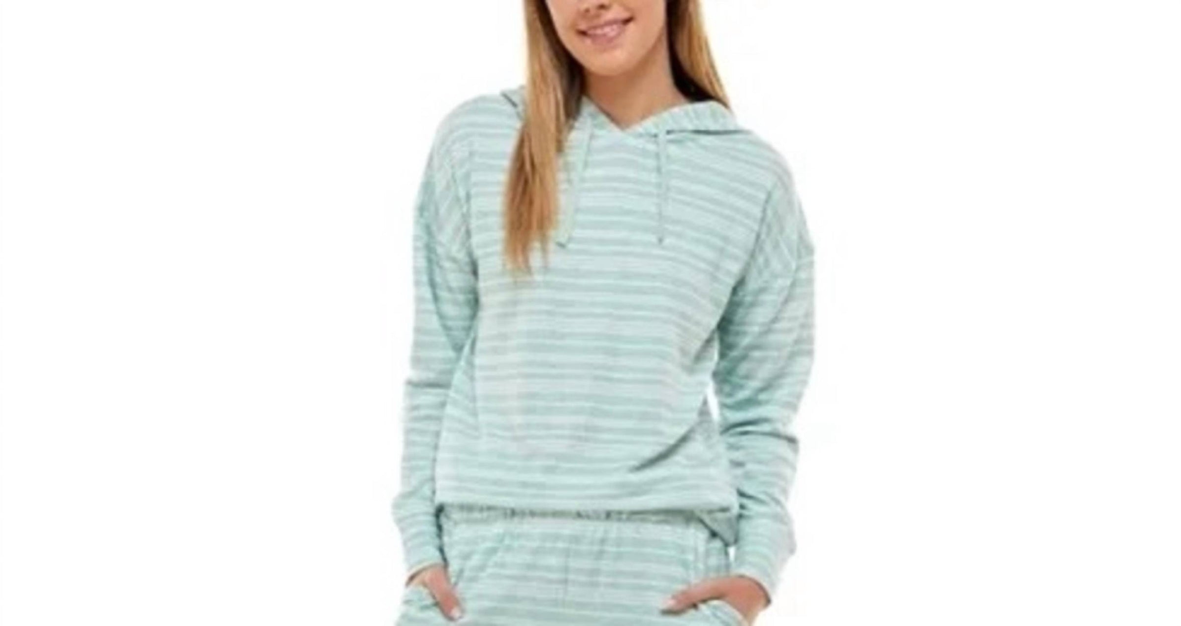 Roudelain - Women's Drop Shoulder Hoodie Pajama Top