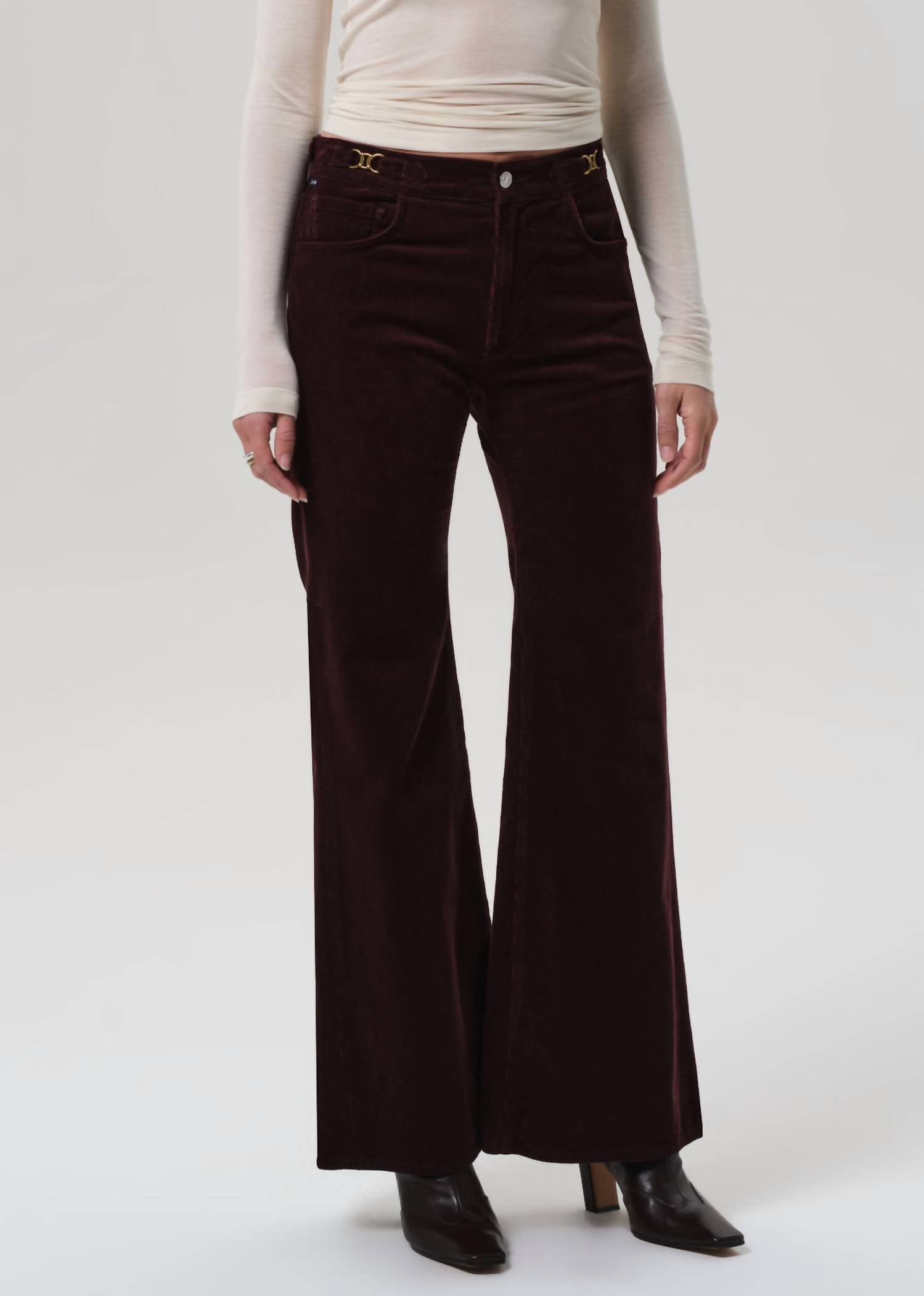 Citizens Of Humanity - Kimberly Flare With Horsebit Corduroy Pants