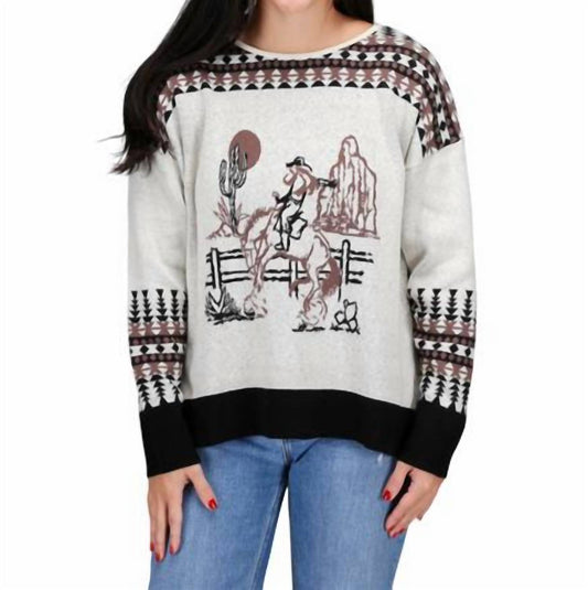 Cotton & Rye - Maisy Vintage Cowgirl Sweater