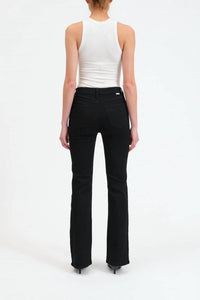 DAZE Cover Girl Mid Rise Boot Cut Jeans in after party - women's jeans - alternate view