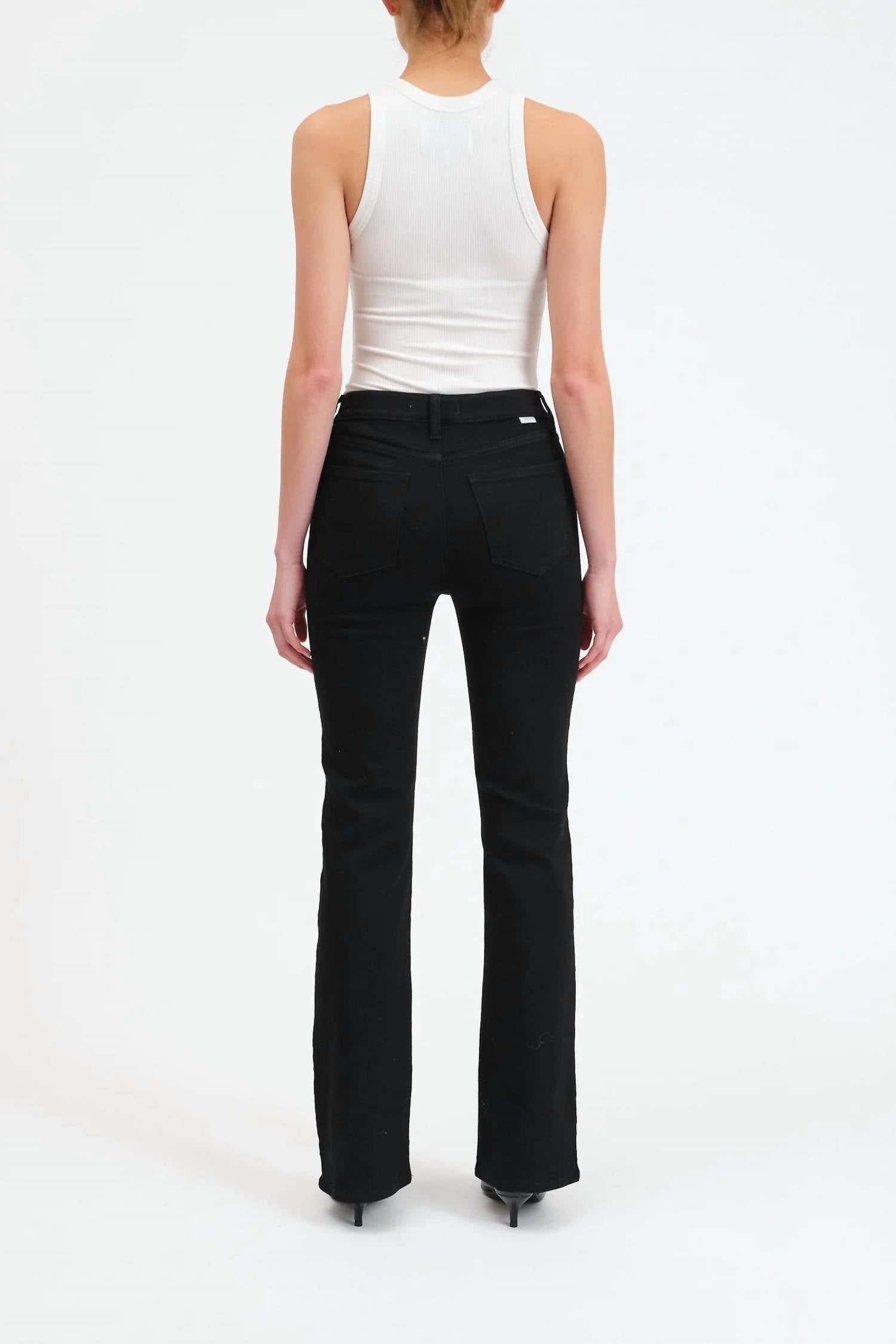 DAZE Cover Girl Mid Rise Boot Cut Jeans in after party - women's jeans - alternate view