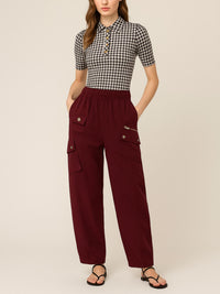 Ganni - Twill Suiting Elastic Pants