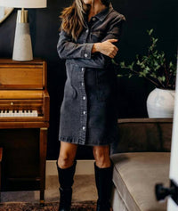 Mikarose - Mae Denim Mini Dress