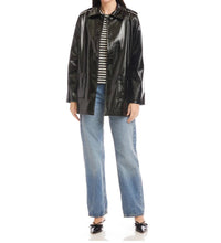 Fifteen Twenty - Janet Faux Patent Leather Jacket