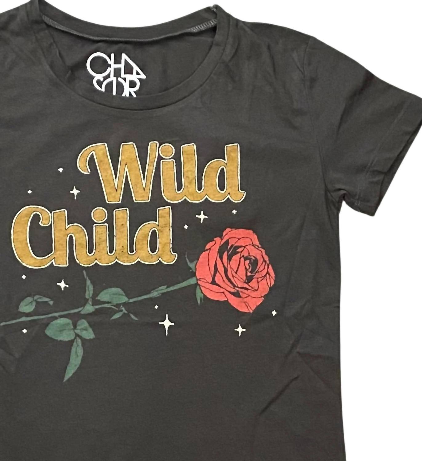 Chaser - Women's Wild Child Short Sleeve Graphic Tee