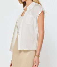 Current Air - Yelena Short Sleeve And Lace Cami Top Set