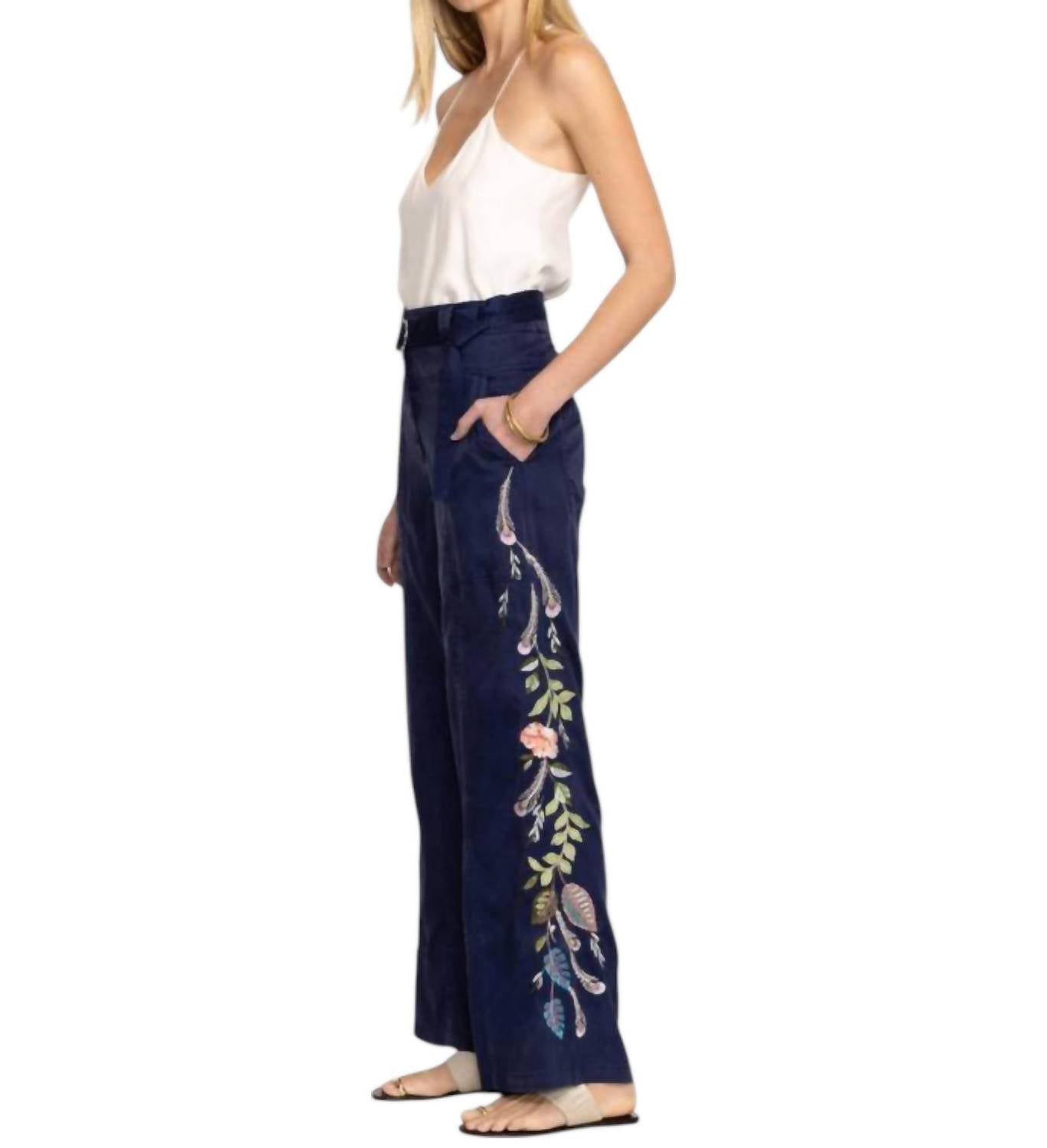 Johnny Was - Emika Belted Wide Leg Pants