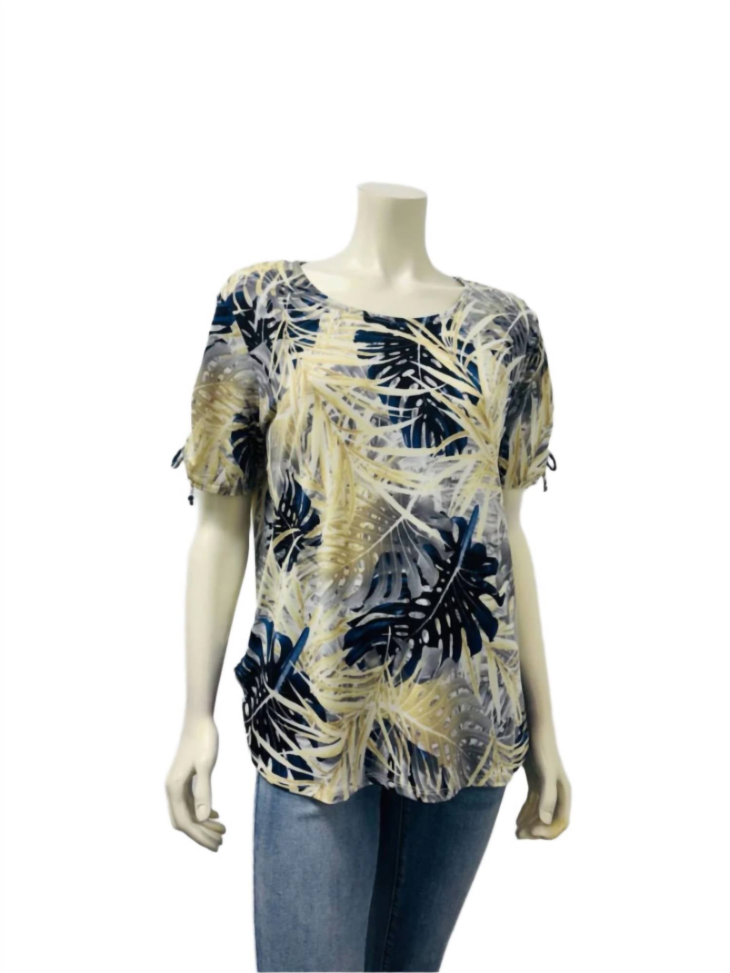 Soft Works - Women's Floral Top