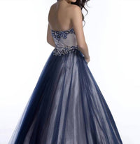 Karishma Creations - Strapless Maxi Prom Dress
