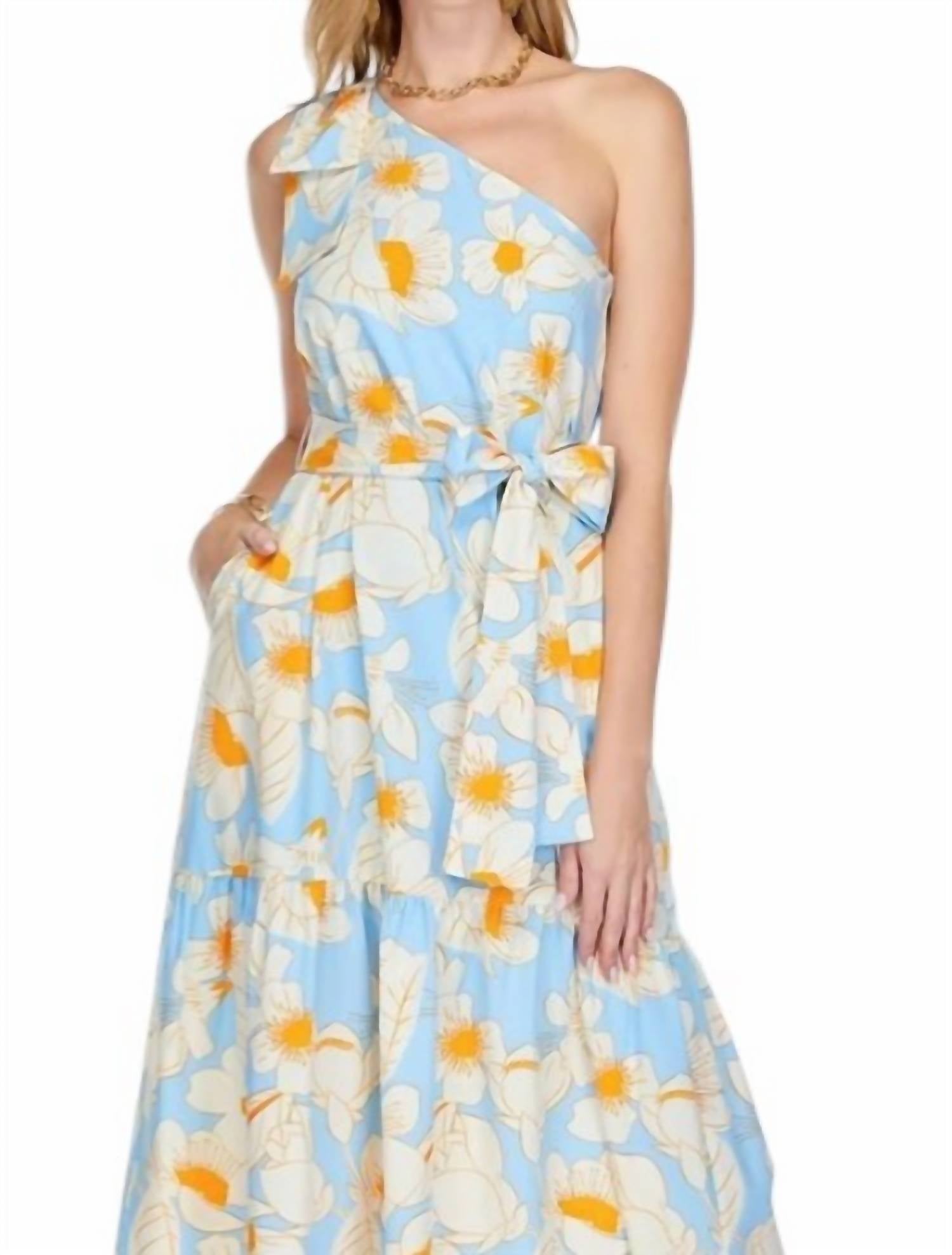 Jade - One-shoulder Maxi Dress