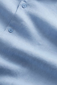 NN07 Enzo Long Sleeve Shirt in cerulean - men's shirt - view 4