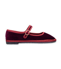 Flabelus - Women's Velvet Mary Jane Shoes