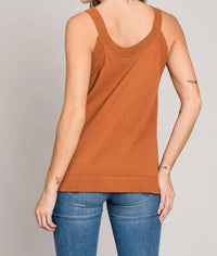 Heyson - Comfy Layering Sweater Tank Top