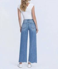 Vervet By Flying Monkey - Carissa High Rise Wide Leg Jeans