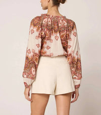 Cleobella - ALICIA FOULARD PAISLEY PRINT BLOUSE